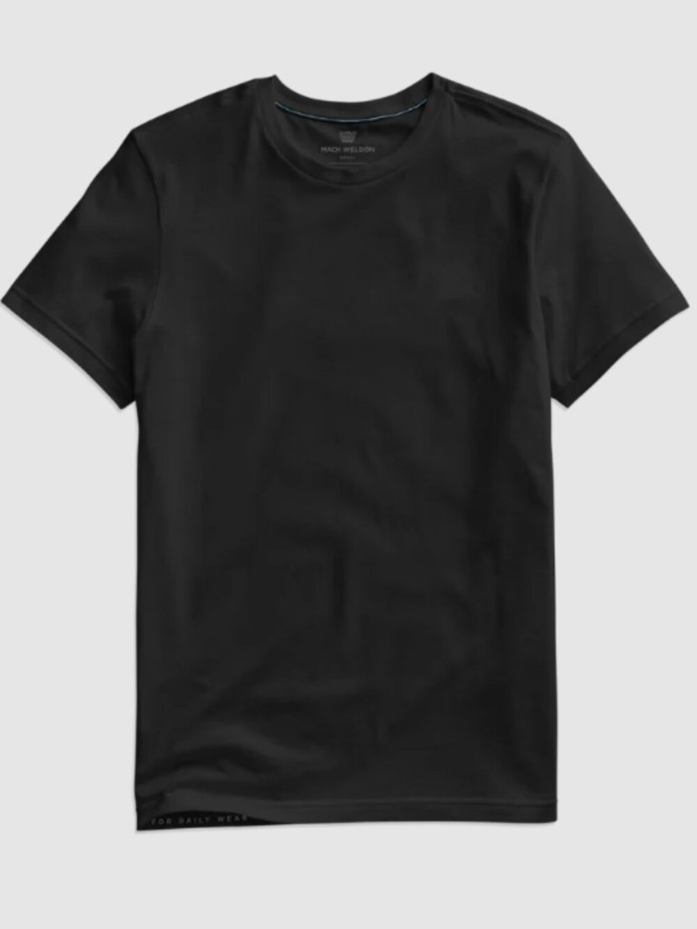 Mack Weldon Pima Crew Neck T-Shirt - True Black - Large - Never Worn